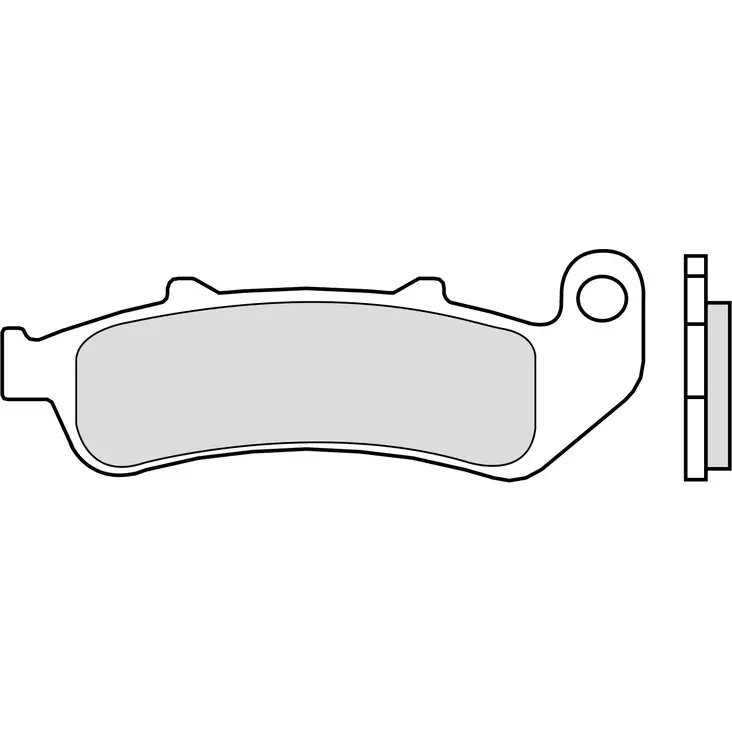 Brembo Jarrupalat Eteen Sintered Road - Moottoripyörän jarrupalat - D83926 - 1