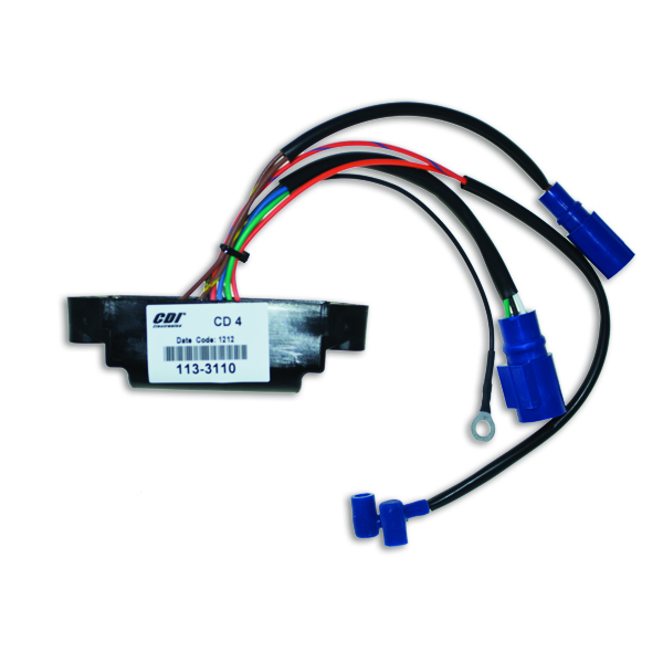 Cdi Elec. Johnson/Evinrude Power Pack - 4 Cyl. 88/90/110HP (1985-87) - Veneen CDI-laitteet - D185956 - 1