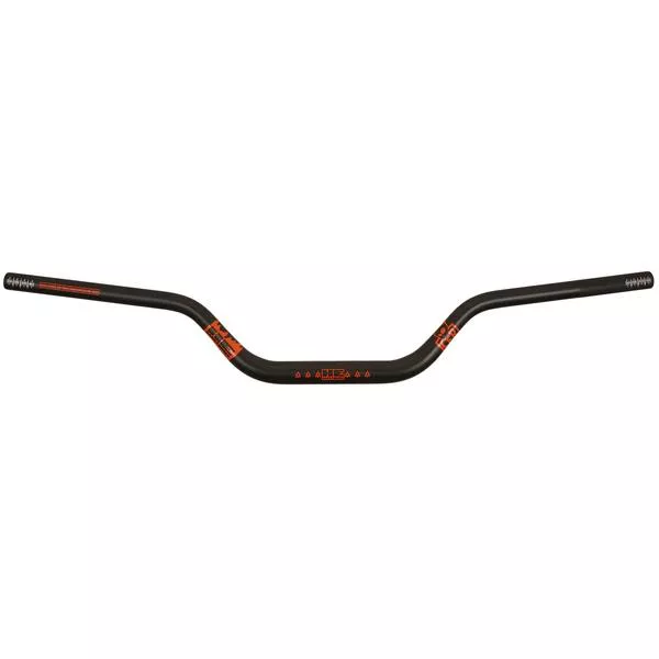 CFR Hard enduro ohjaustanko 3”-76mm korotus Musta/Pun. - Moottorikelkan ohjaustangot - D361266 - 1
