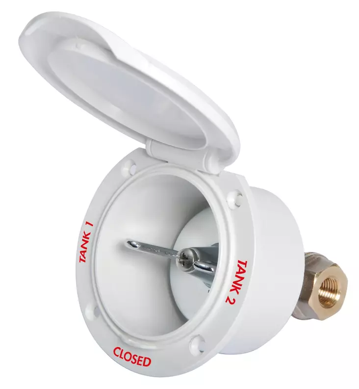 Classic Evo 3-way fuel tap 1/4" - Perämoottorin osat - D223606 - 1