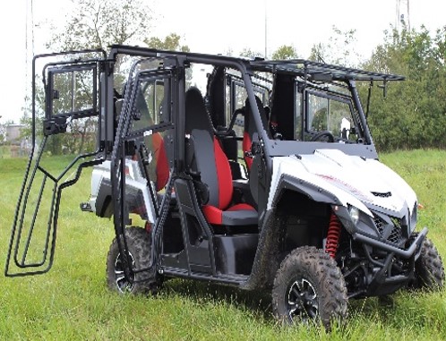 DFK Täysi Ohjaamo Lämmöllä + pyyhin/pesin Yamaha Wolverine X4 -2020 - DFK Lämpöhytit - D434876 - 1