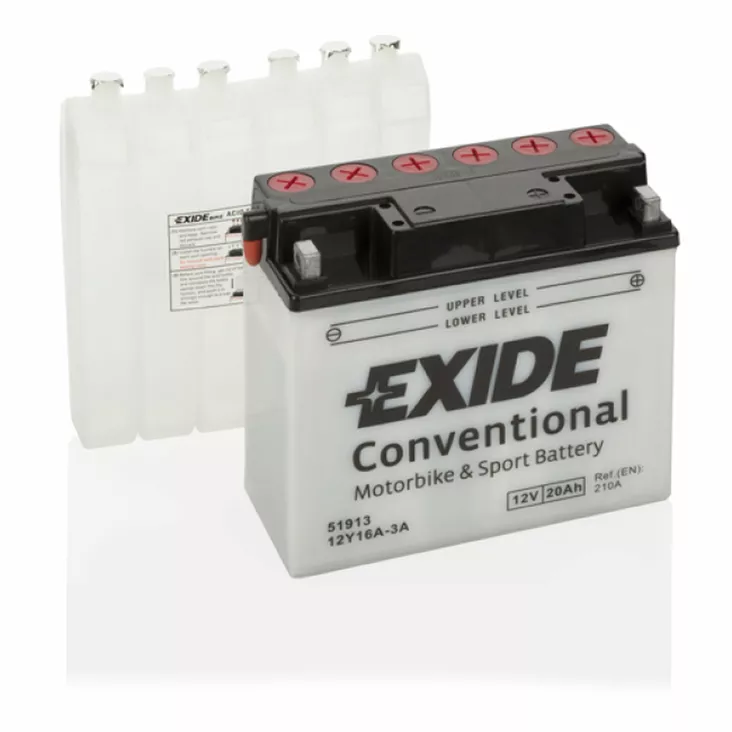 Exide akku 12Y16A-3A - Akut - D548206 - 1