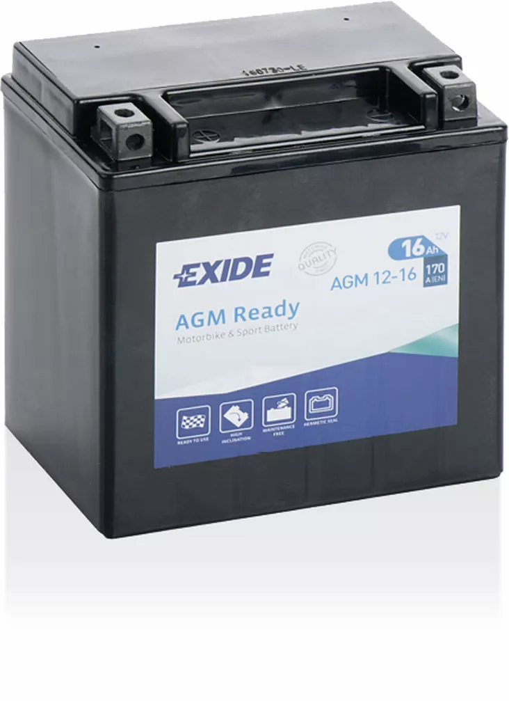Exide akku AGM12-16 - Akut - D548146 - 1