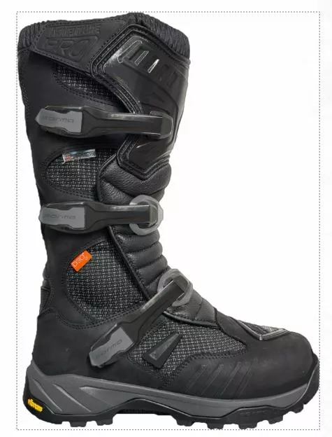 Forma Ajosaapas Adventure Air Dry WP Musta - Moottoripyöräsaappaat - D525586 - 1