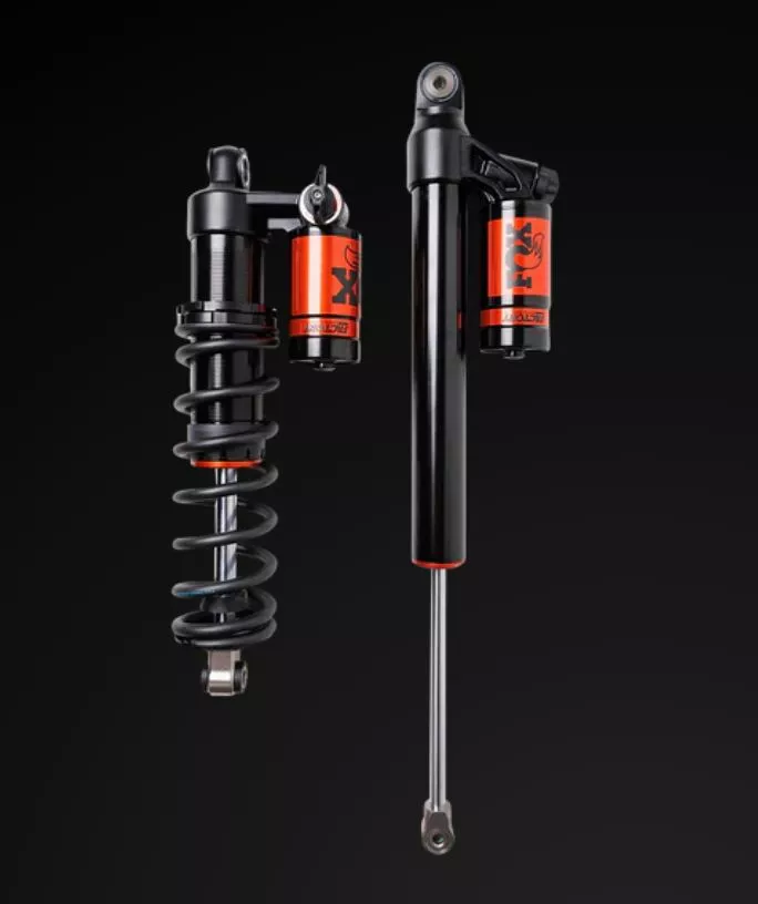 FOX Factory Telaston isk. Coil-Over QS3 FT2.0/RT1.5, Ski-Doo MXZ 137 R-Motion X - Moottorikelkan Fox iskunvaimentajat - D502936 - 1