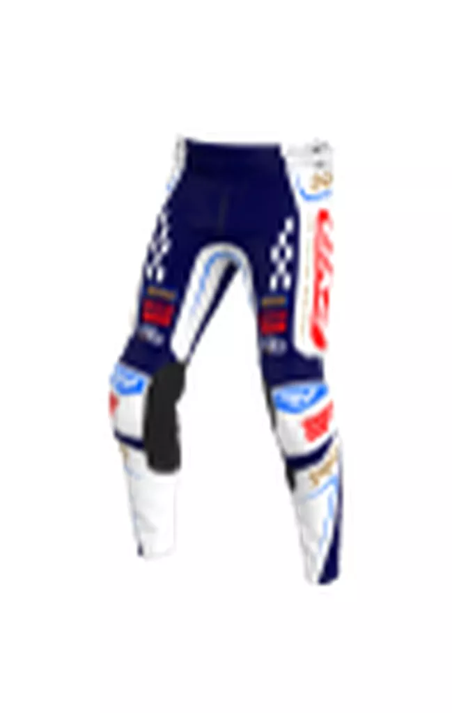 FXR Housut Yth clutch mx 27 navy/red/white - Motocross housut MX - D550276 - 1