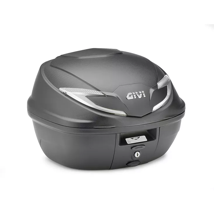 Givi B39 Monolock 39lt musta hop.heij. - Moottoripyörän kovat laukut - D540626 - 1