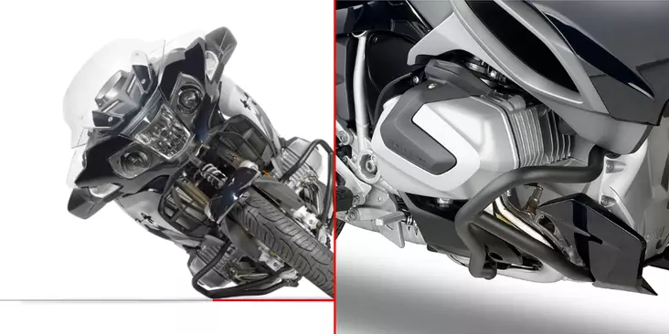 GIVI ENGINE GUARD BMW R1250RT 2019 - Moottoripyörän kaatumaraudat - D355256 - 1