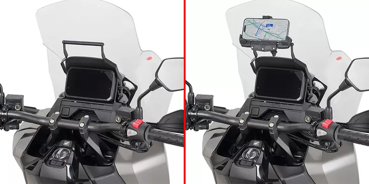 Givi Fairing Upper Brac. Honda Adv 350 (2025) - Moottoripyörän tuulisuojat - D530216 - 1