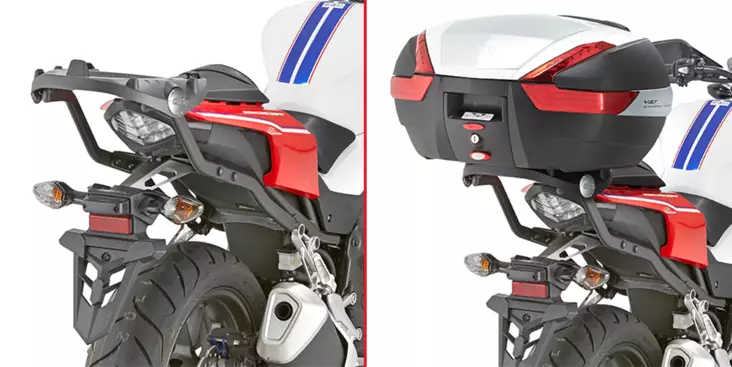 Givi Monorack peräteline CB500F 16- - Moottoripyörän laukkujen kiinnityssarjat - D211776 - 1