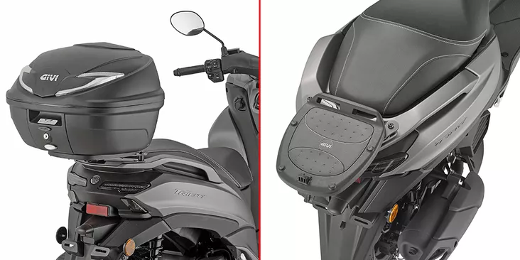 Givi Rear Rack Yamaha Tricity 125 (2025) - Moottoripyörän laukkujen kiinnityssarjat - D538676 - 1