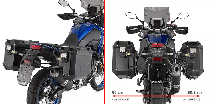 Givi Sh. Pann. Hol. Yamaha Tenerè 700 (21-24) - Moottoripyörän laukkujen kiinnityssarjat - D530276 - 1