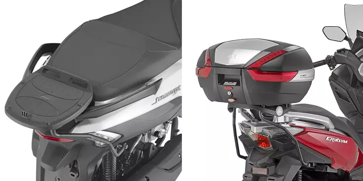 GIVI SPEC. RACK SYM CRUISYM 300 - Moottoripyörän laukkujen kiinnityssarjat - D331496 - 1