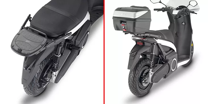 Givi Specific rear rack SILENCE S01 (22) - Moottoripyörän laukkujen kiinnityssarjat - D485526 - 1