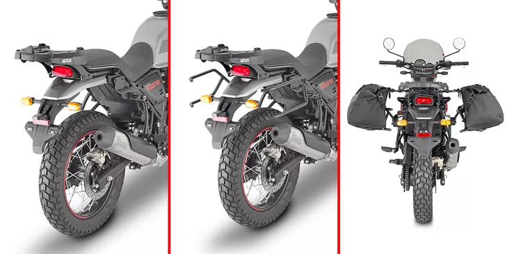 Givi TUB.HO.ROYAL ENFIELD SCARM 411 (2022) - Moottoripyörän laukkujen kiinnityssarjat - D478836 - 1
