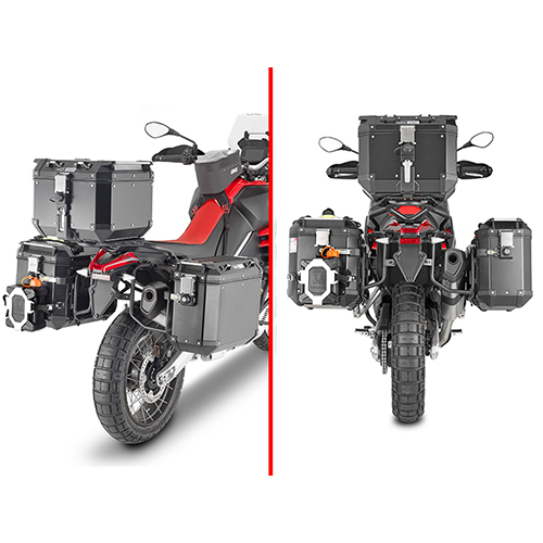 Givi TUB.PANN.HOLDER APRILIA TUAREG 660 (2021 - Moottoripyörän laukkujen kiinnityssarjat - D478786 - 1