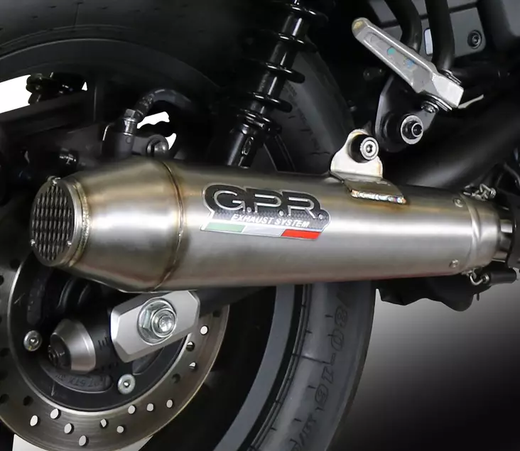 GPR Honda Cmx 500 Rebel 2018/20 e4 EC-Approv. slip-on exhaust Ultracone - Moottoripyörän äänenvaimentimet - D427426 - 1