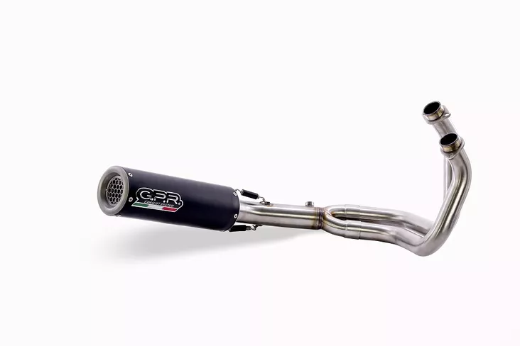 GPR YamahaMt-07 2017/2020 e4 M3 BLACK TITANIUM FS - Moottoripyörän pakoputkistot - D519926 - 1