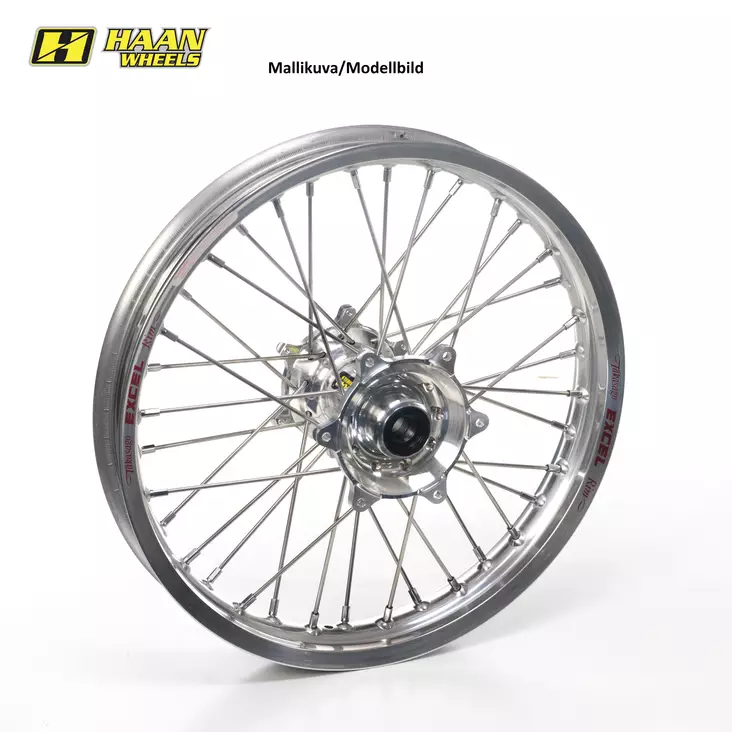 Haan wheel CRF450 13- 19-2,15 ALLOY/SILVER - Moottoripyörän täydelliset vanteet - D191976 - 1