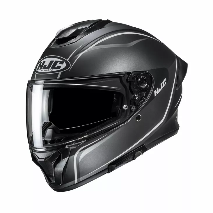 HJC Kypärä C71 Quez Musta/Harmaa MC5SF - Umpikypärät - D528226 - 1