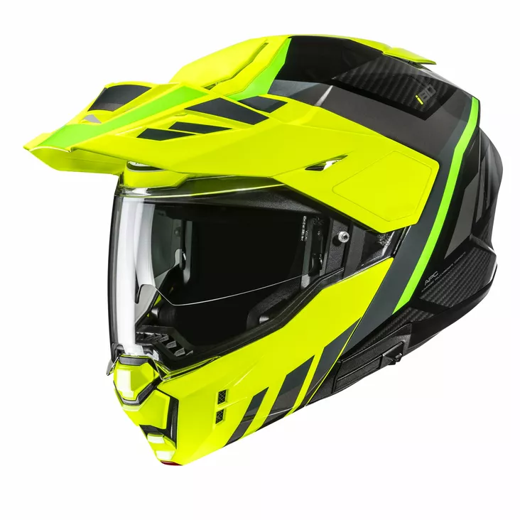 HJC Kypärä i80 Imes Fluo Keltainen/Musta MC3H - Adventure-kypärät - D524976 - 1
