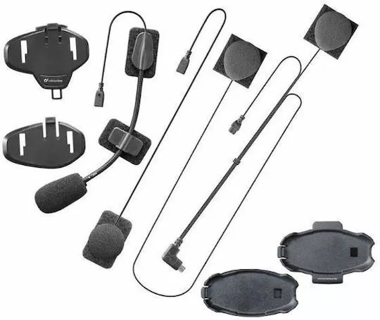 Interphone Audio kit Speaker 40mm + flat mic Active/Connect/Tour/Sport - Kypäräpuhelimet - D536806 - 1