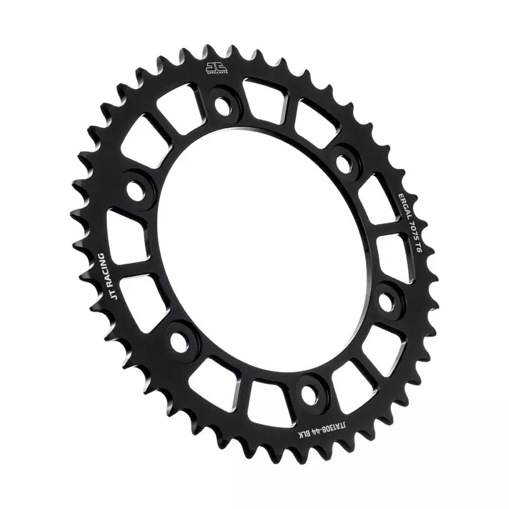 JT Takaratas Alumiini 7075 T6 Musta JTA1308.45BLK - Moottoripyörän takarattaat - D433626 - 1