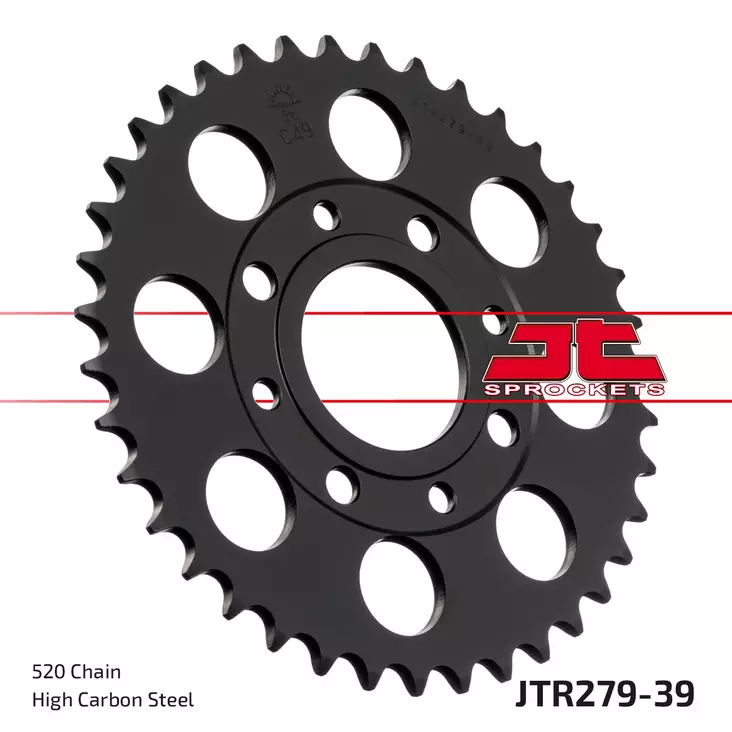 JT Takaratas JTR279.39 - Moottoripyörän takarattaat - D432876 - 1