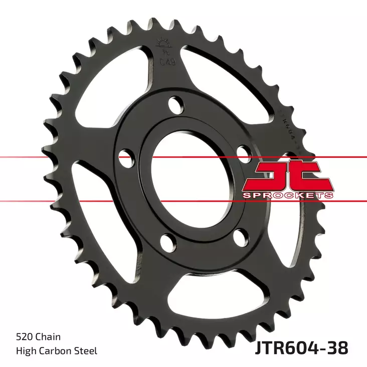 JT Takaratas JTR604.38 - Moottoripyörän takarattaat - D433106 - 1