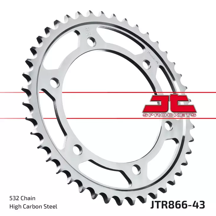 JT Takaratas JTR866.43 - Moottoripyörän takarattaat - D433556 - 1