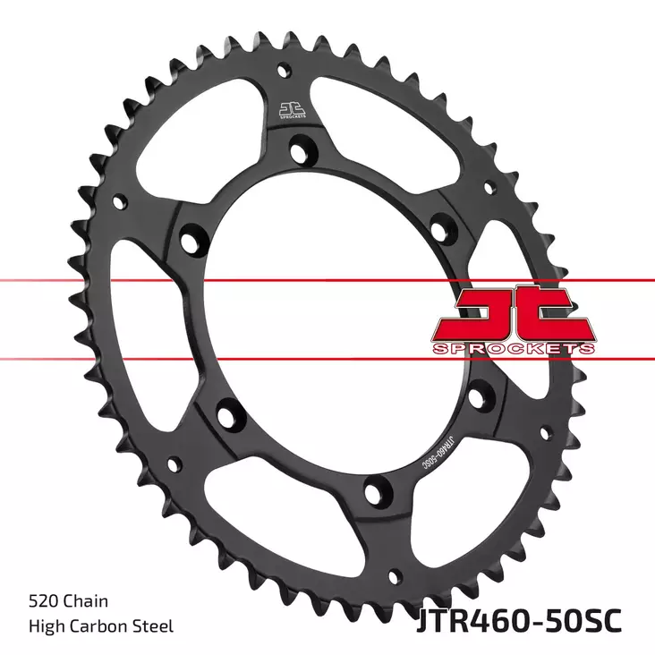 JT Takaratas SC - Itsepuhdistuva JTR460.50SC - Moottoripyörän takarattaat - D432946 - 1
