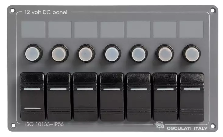 Katkaisija paneli - Veneen Sulake- ja sähköpaneelit - D123806 - 1