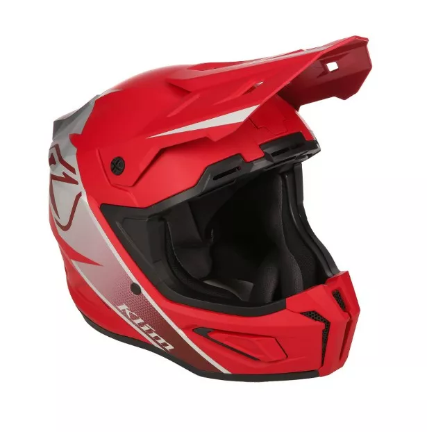 Klim T1 Freeride Kypärä ECE Descent Matte Chili Pepper - Offroad-kypärät - 138736 - 1