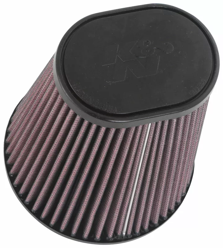 K&N Universal Clamp-On Air Filter 3-1/2"10 Deg Flg 5-3/4"B 4-1/2" X 3-1/4"T 7 - Moottoripyörän ilmansuodattimet - D540786 - 1