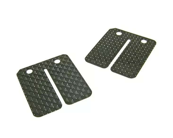 Läpät Racing Carbon (0.38mm) Minarelli Pysty- Vaaka-sylinteri - Mopon Kaasuttimen varaosat - D118666 - 1