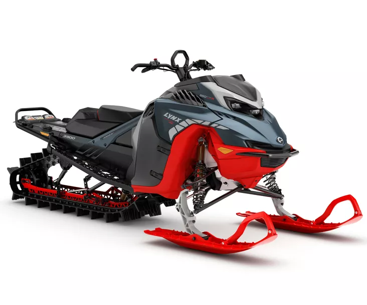 Lynx 27 Shredder DS 3900 850 E-Tec Turbo R Shot 10,25" 76mm Mineral Blue / Viper - Lynx moottorikelkat - 144366 - 1