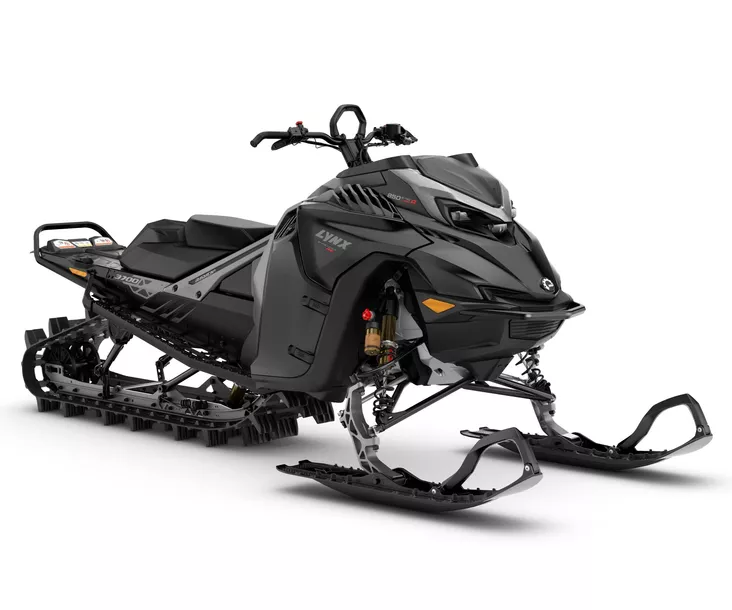 Lynx 27 Shredder RE 3700 850 E-Tec Turbo R Shot 10,25" 76mm Black / Silver - Lynx moottorikelkka 2027 -mallisto - 144376 - 1