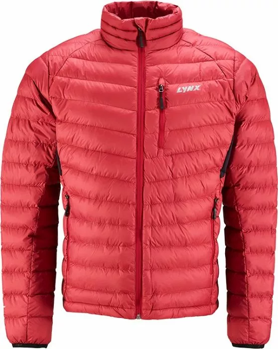 Lynx Packable Down Jacket Miesten Punainen - Kelkkailutakit - 128236 - 1