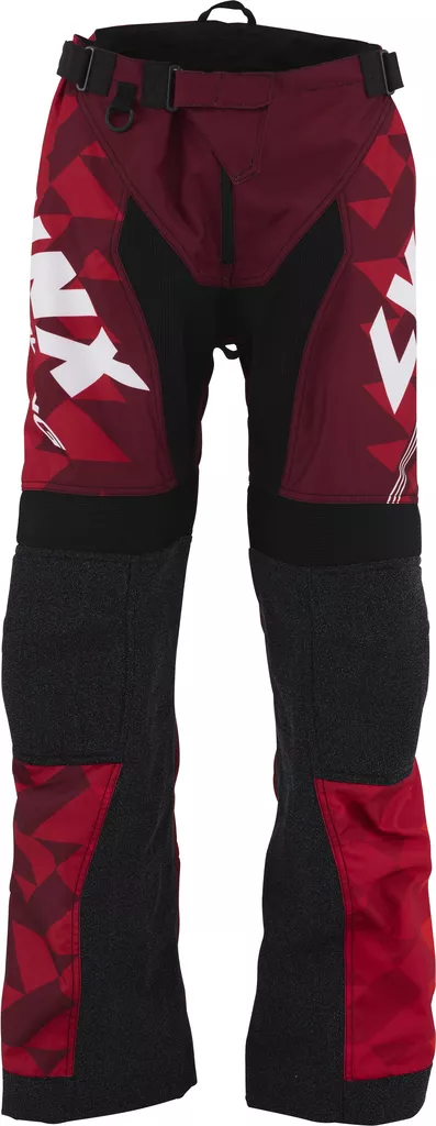 LYNX RACE SNOWCROSS PANTS AUTUMN RED - Kelkkailu ajohousut - 131476 - 1