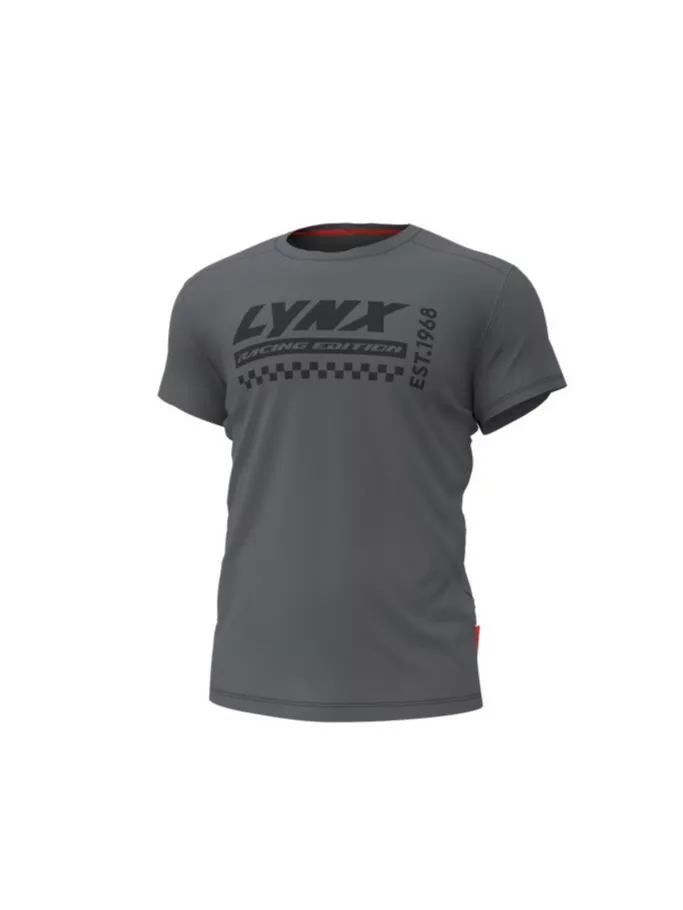 Lynx RE T-Shirt Men's Charcoal Grey - Lynx Vapaa-aika - 136536 - 1