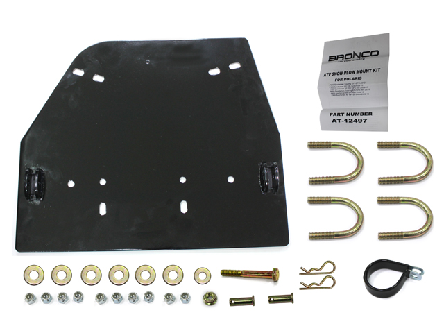 Bronco puskulevyn kiinnikesarja Polaris XP - Mönkijän puskulevyt ja tarvikkeet Bronco - D95256 - 1