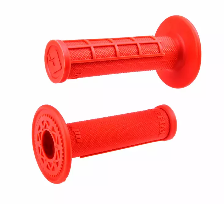 ODI Glue-On Grip Half-Waffle MX Single-Ply (Ruffian) FLO-Orange - Moottoripyörän kahvakumit - D509946 - 1