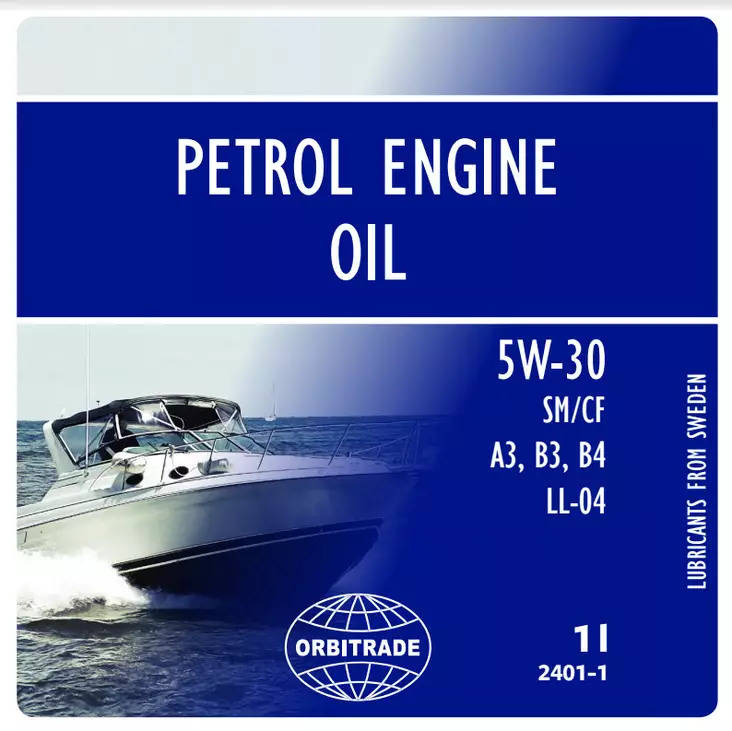 Orbitrade Engine oil 5w-30.1L - Marineöljyt & lisäaineet - D236386 - 1