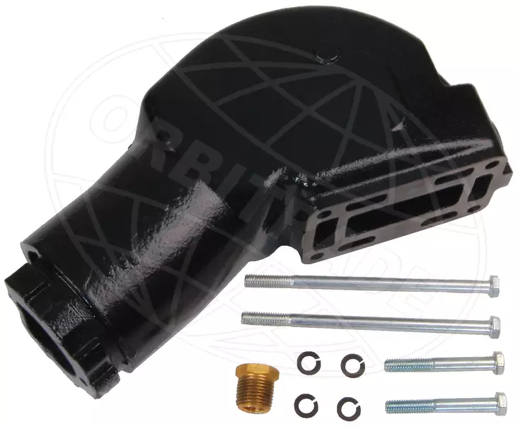 Orbitrade exhaust bend - Veneen Sisäperämoottorin osat - D158556 - 1