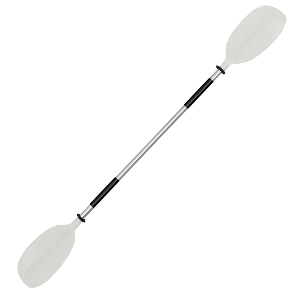 OS KAYAK PADDLE 2 PCE - ASYMMETRIC BLADES 2170mm WHITE - Veneen Mukavuus & säilytys kannella - D241146 - 1