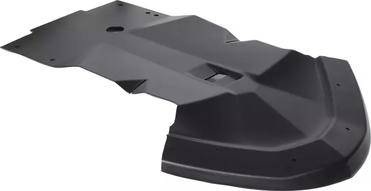 POHJAPANSSARI XU MUSTA - Moottorikelkan pohjapanssarit - 54306 - 1