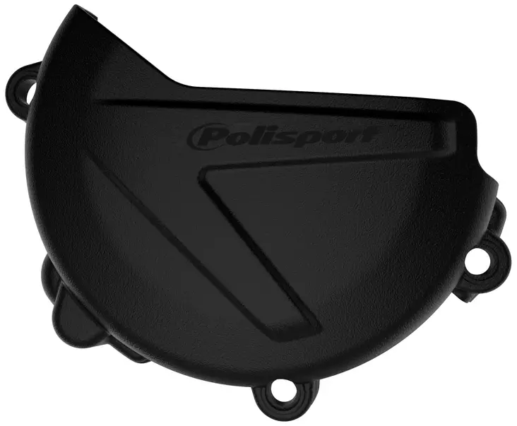 Polisport Clutch Cover Protection - YZ125 05-.. BLACK (7) - Moottoripyörän moottorin suojakopat - D270116 - 1