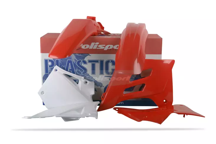 Polisport Complete Kit GAS GAS EC125/200/250/300(05-06) red/white (1) - Moottoripyörän muovisarjat - D343686 - 1