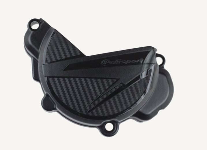 Polisport Ignition cover EXC-F / XCF-W 250 (09-11) Black (10) - Moottoripyörän moottorin suojakopat - D400496 - 1
