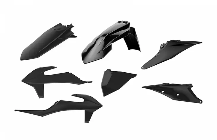 Polisport kit enduro standard KTM EXC/EXC-F (20-23) Black (1) - Moottoripyörän muovisarjat - D343616 - 1